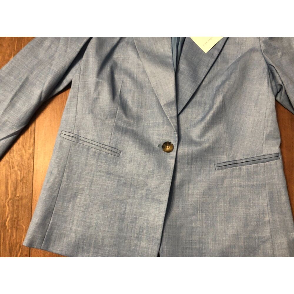 Woman's Small Sport Suit Light Blue Jacket New - Picture 2 of 3